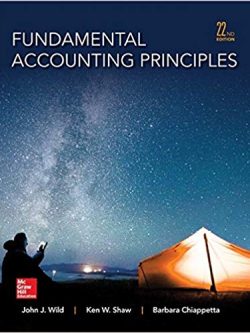 Fundamental Accounting Principles (22nd Edition)