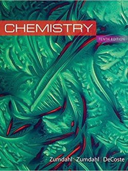 Steve and Susan Zumdahl’s Chemistry 10th Edition
