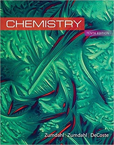 Steve and Susan Zumdahl’s Chemistry 10th Edition