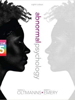Abnormal Psychology (8th Edition)