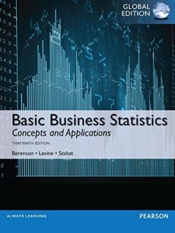 Basic Business Statistics (13th Edition) – Global