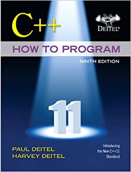 C++ How to Program (9th Edition)