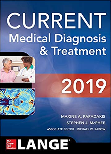 CURRENT Medical Diagnosis and Treatment 2019 (58th Edition)