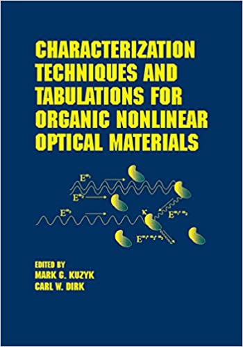 Characterization Techniques and Tabulations for Organic Nonlinear Optical Materials