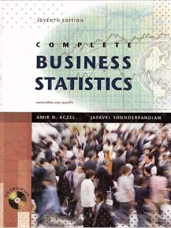 Complete Business Statistics (7th Edition)
