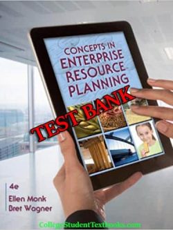 Concepts in Enterprise Resource Planning 4th edition