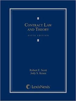 Contract Law and Theory (2013) 5th Edition