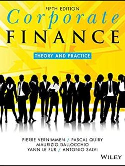 Corporate Finance: Theory and Practice (5th Edition)