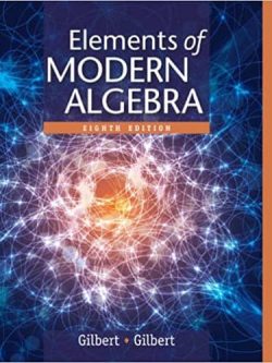 Elements of Modern Algebra (8th Edition) – Gilbert