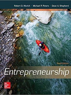 Robert Hisrich’s Entrepreneurship (10th Edition) – (Irwin Management)