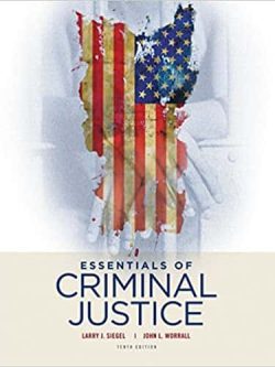 Essentials of Criminal Justice (10th Edition)