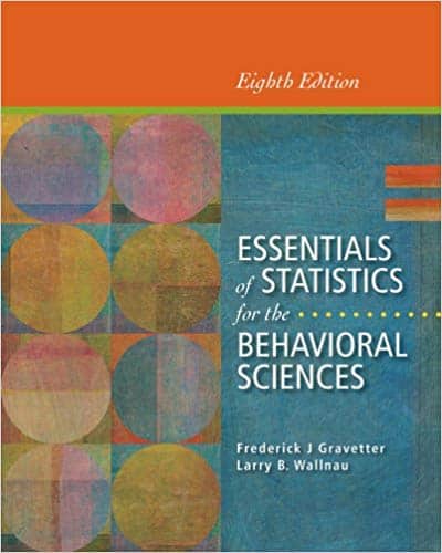 Essentials of Statistics for the Behavioral Sciences (8th Edition)