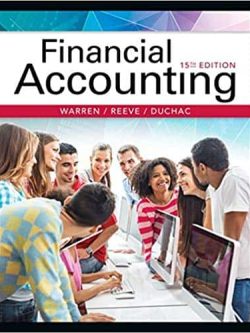 Financial Accounting (15th Edition) – Warren; Reeve; Duchac