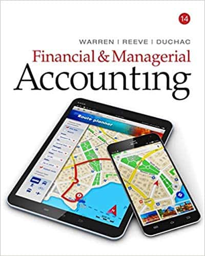 Financial and Managerial Accounting (14th Edition)