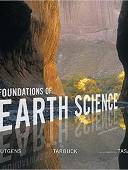 Foundations of Earth Science (8th Edition)