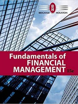 Fundamentals of Financial Management (15th Edition)