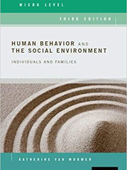 Human Behavior and the Social Environment; Micro Level: Individuals and Families (3rd Edition)