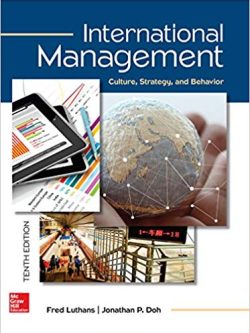 International Management: Culture; Strategy; and Behavior (10th Edition)