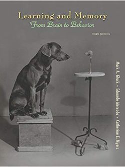 Learning and Memory: From Brain to Behavior (3rd Edition)