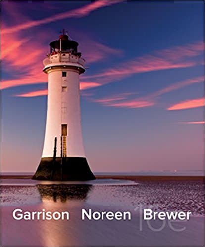 Garrison’s Managerial Accounting (16th Edition)