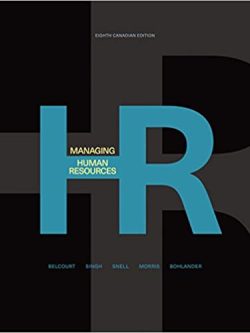Managing Human Resources (8th Canadian Edition)