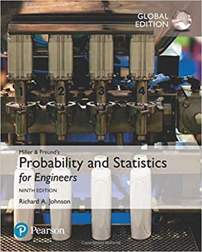 Miller and Freund’s Probability and Statistics for Engineers (9th edition global)