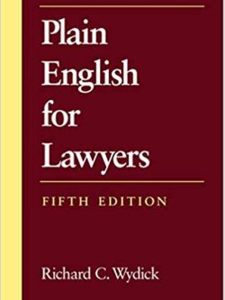 Plain English for Lawyers (5th Edition)