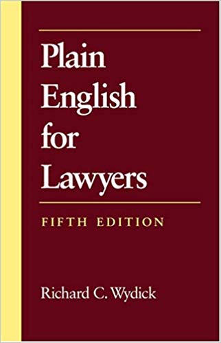 Plain English for Lawyers (5th Edition)