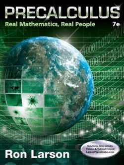 Precalculus: Real Mathematics; Real People (7th Edition)