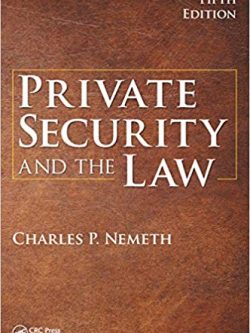 Private Security and the Law (5th Edition)