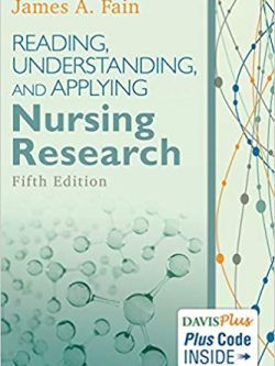 Reading; Understanding; and Applying Nursing Research (5th Edition)