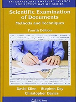 Scientific Examination of Documents: Methods and Techniques (4th Edition)