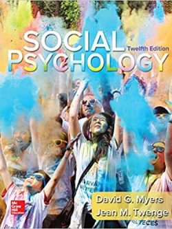 Myers’ Social Psychology (12th Edition)