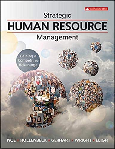 Strategic Human Resource Management: Gaining a Competitive Advantage (2nd Canadian Edition)