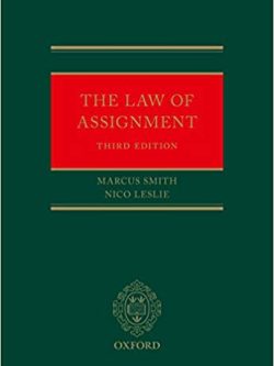 The Law of Assignment (3rd Edition)