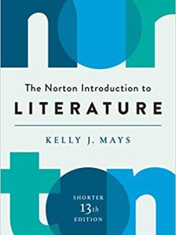 The Norton Introduction to Literature (Shorter 13th Edition)