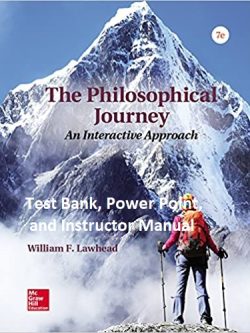 The Philosophical Journey: An Interactive Approach (7th Edition)