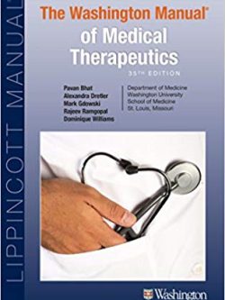 The Washington Manual of Medical Therapeutics (35th Edition)