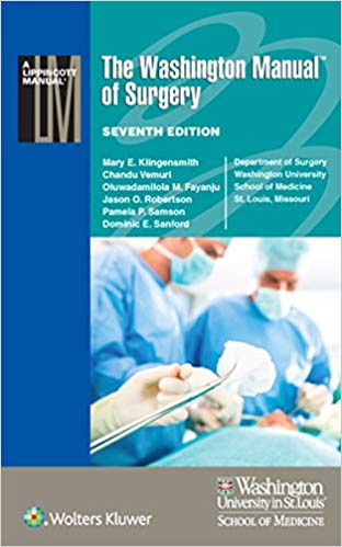 The Washington Manual of Surgery (7th Edition)