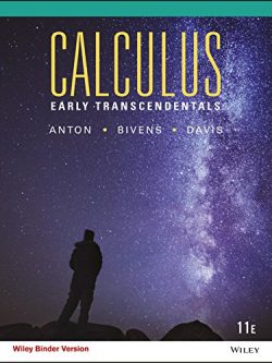 Calculus Early Transcendentals (11th edition)