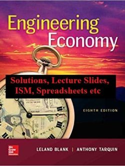 Engineering Economy (8th Edition)