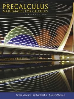 Precalculus: Mathematics for Calculus 7th Edition (PDF) – James Stewart; Redlin; Watson
