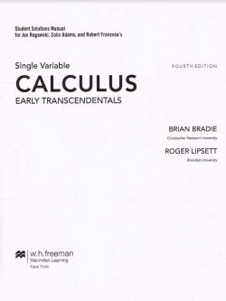 Calculus Early Transcendentals (4th Edition)