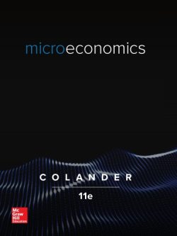 Microeconomics (11th Edition) – David Colander