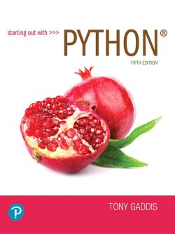 Starting Out with Python (5th Edition)