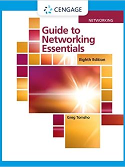 Guide to Networking Essentials (8th Edition)