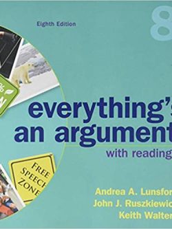 Everything's An Argument with Readings(Eighth Edition)