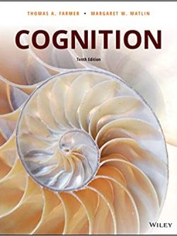 Cognition (10th Edition)