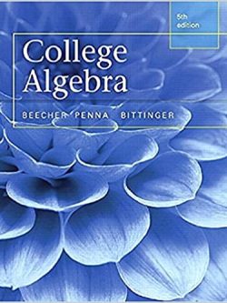 College Algebra(5th Edition)