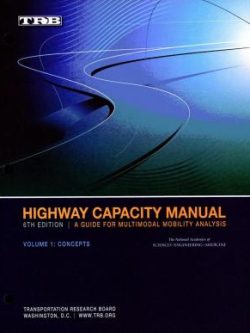 Highway Capacity Manual (6th Edition): A Guide for Multimodal Mobility Analysis - Volume 1,2,3